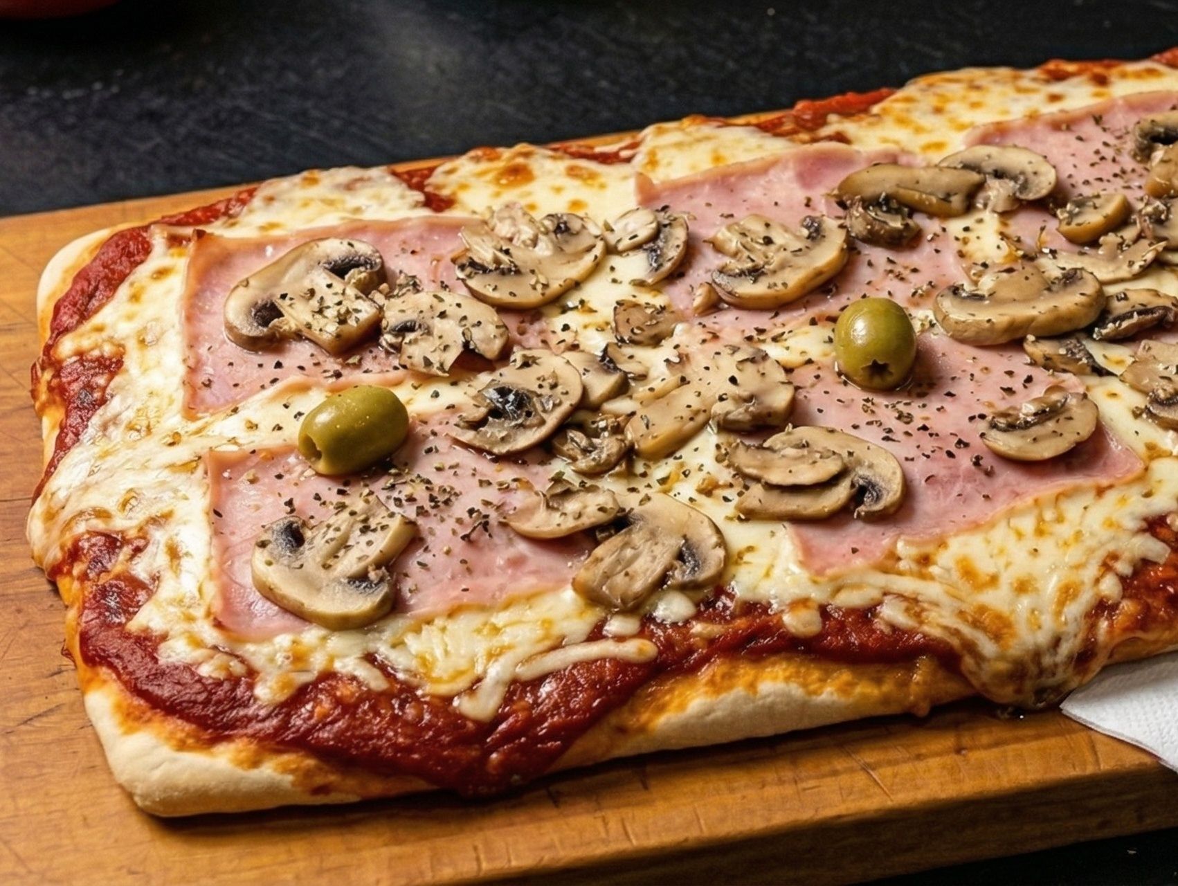 Pizza paraguaya grande