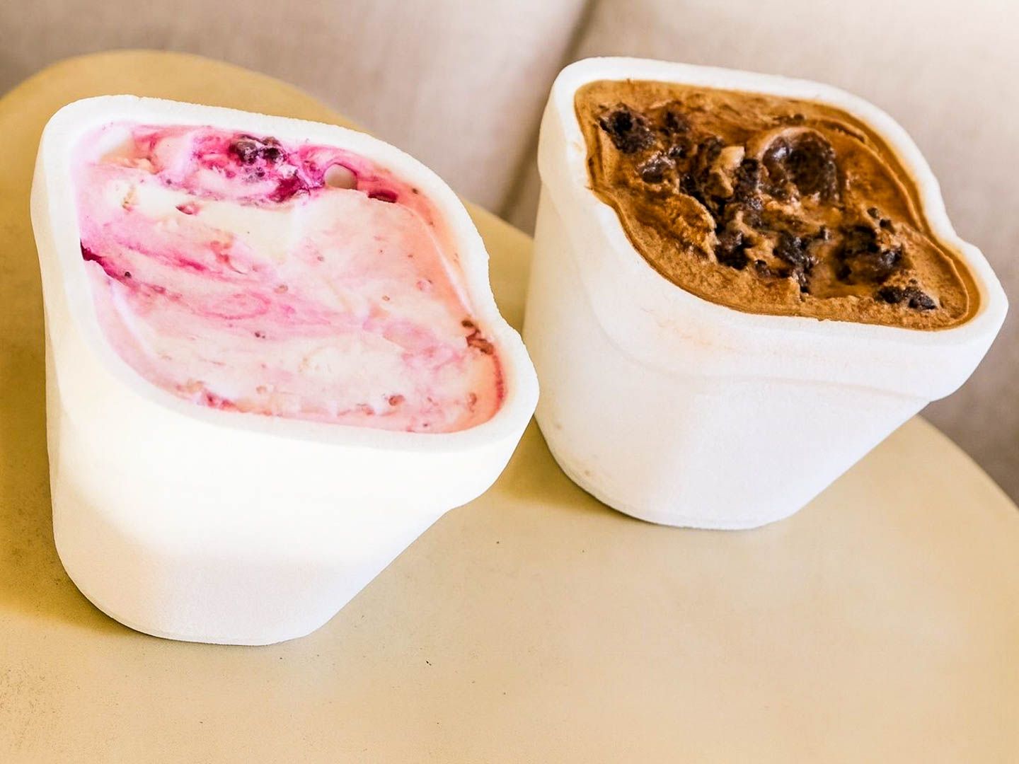 2 x cuartos de helado