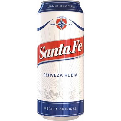 Cerveza Santa Fe Lata 473 Ml