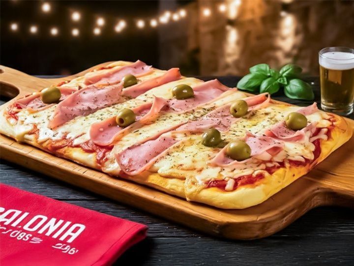 Pizza argentina 4 porciones
