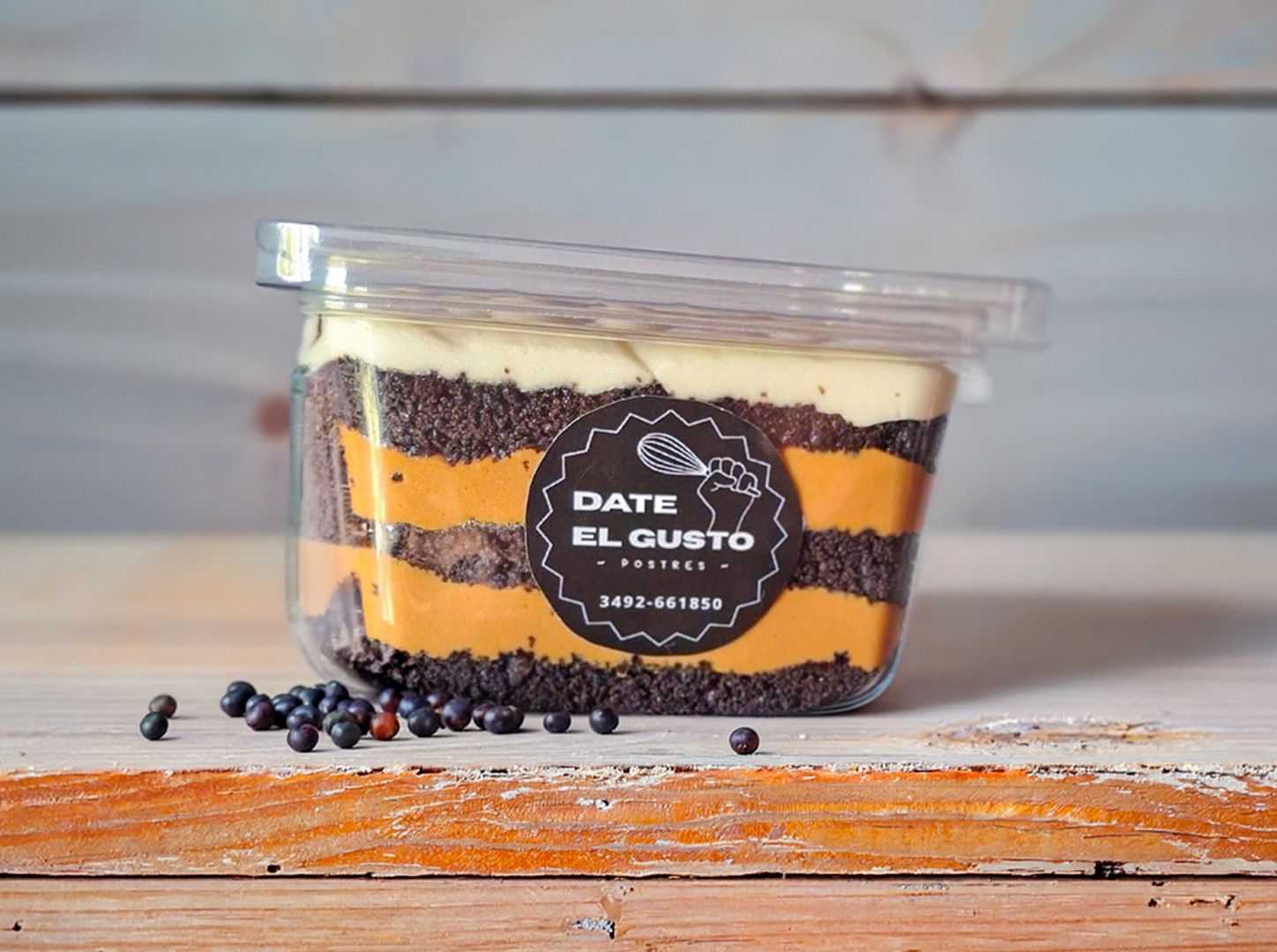 Postre choco oreo