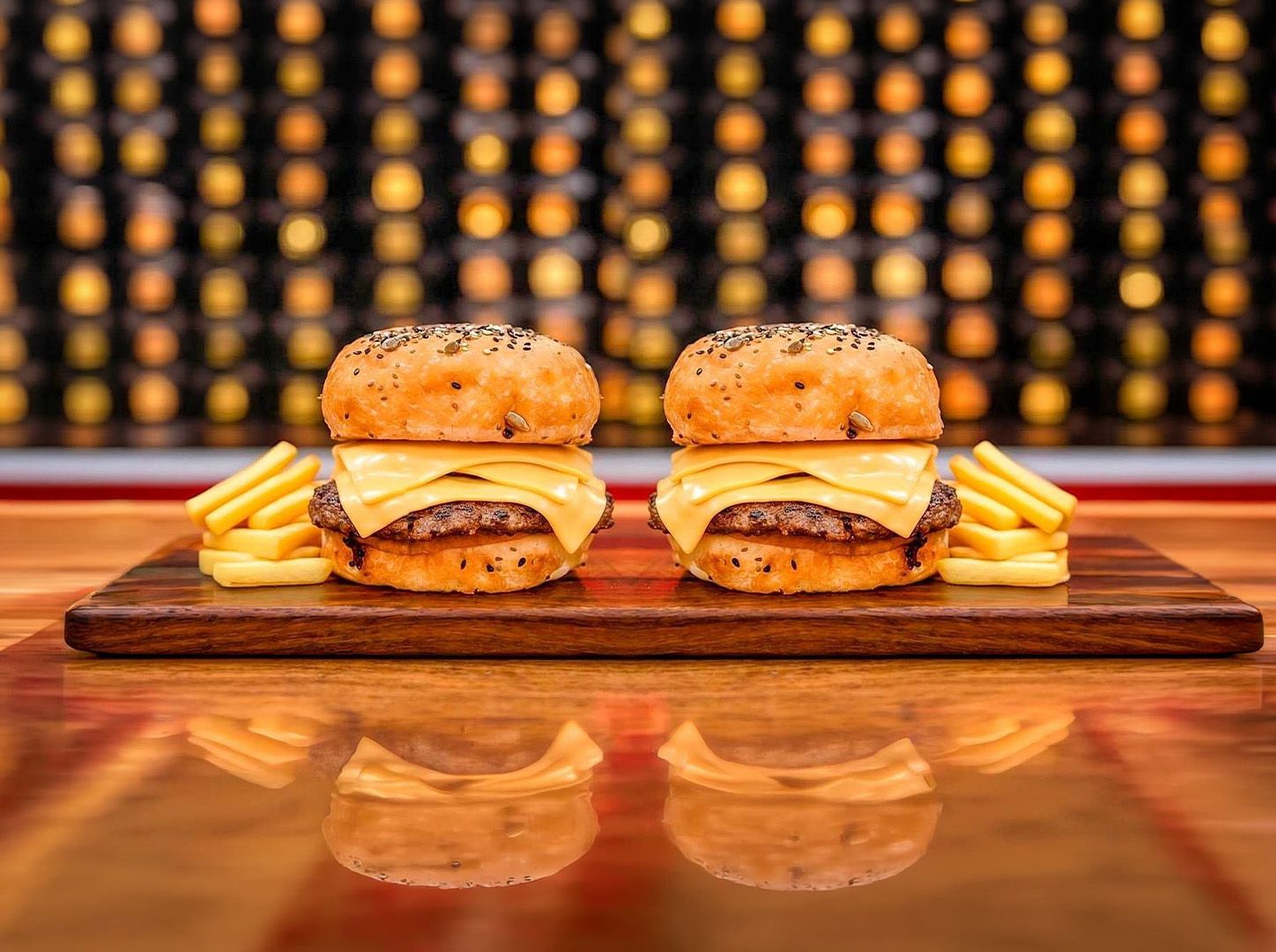 2x cheese burger+fritas