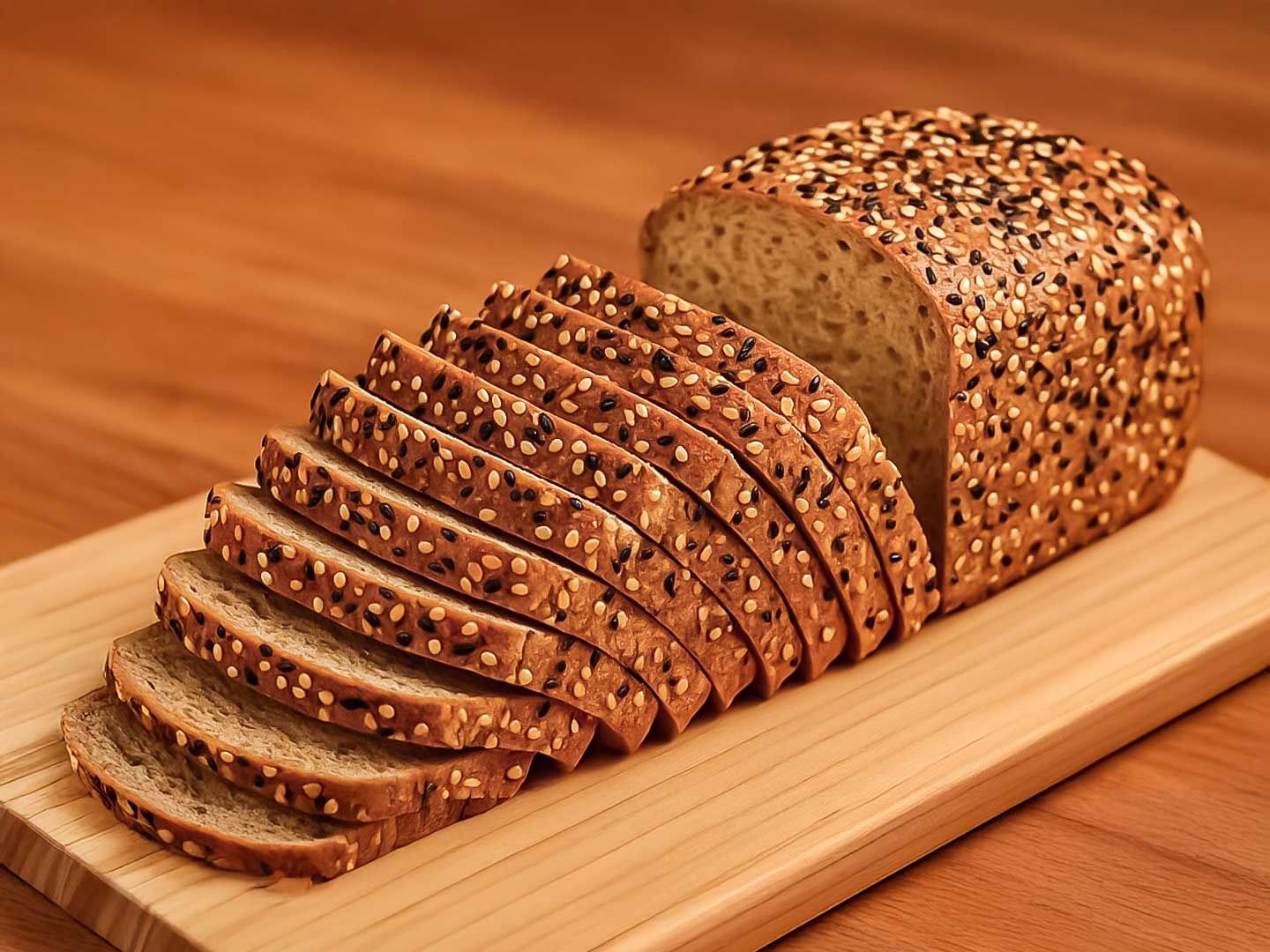 Pan con cereales y semillas