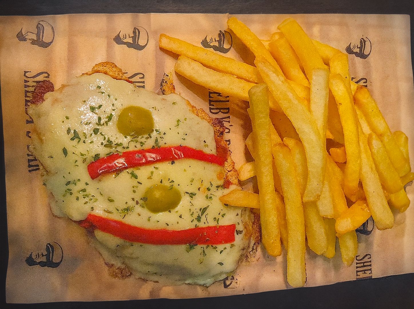 Mila Napolitana Con Papas Fritas