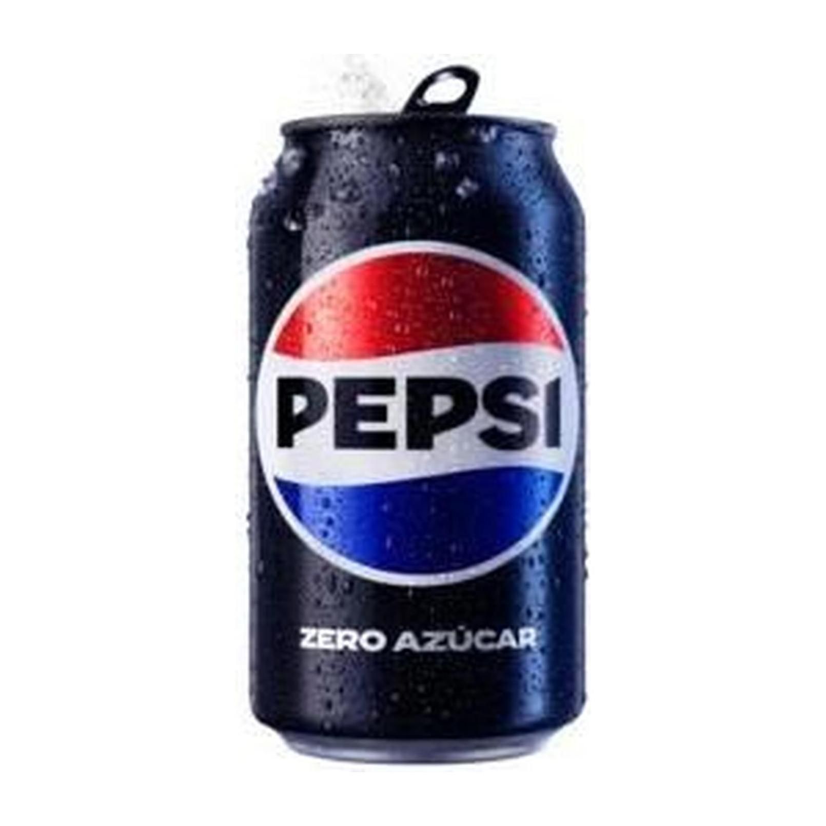 Bebida zero azúcar pepsi