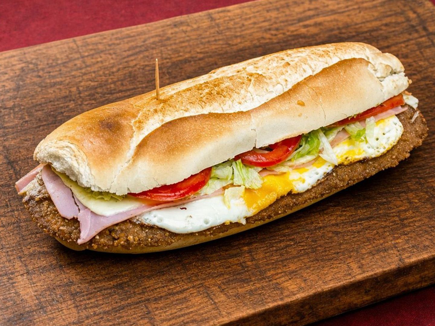 Sándwich de milanesa