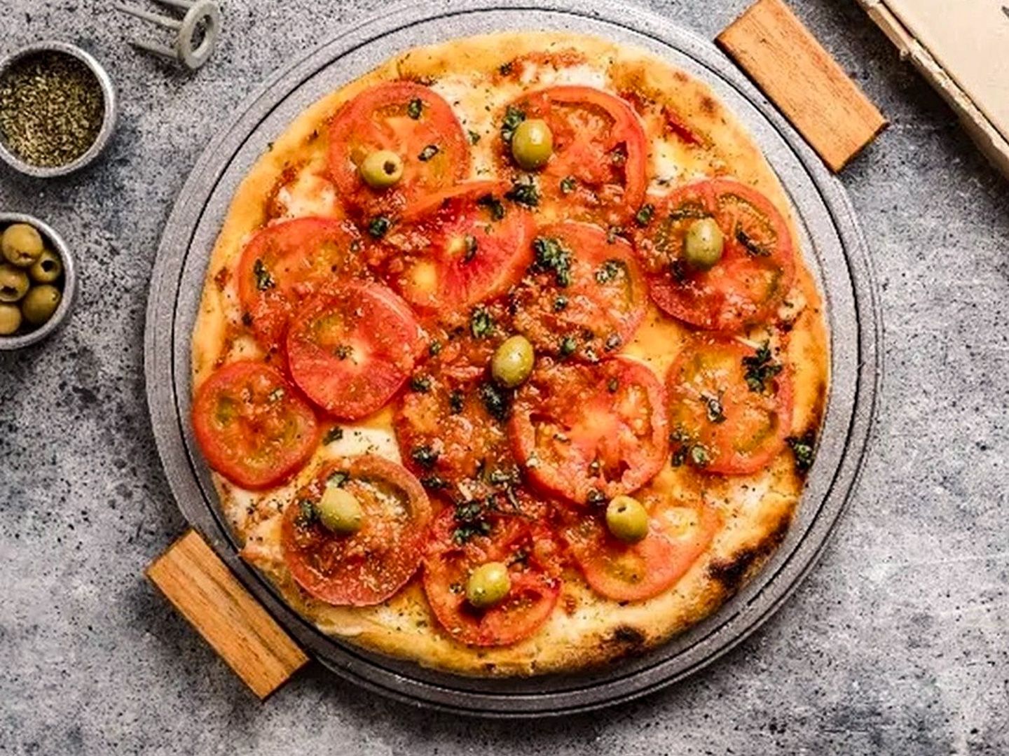 Pizzeta napolitana 4p