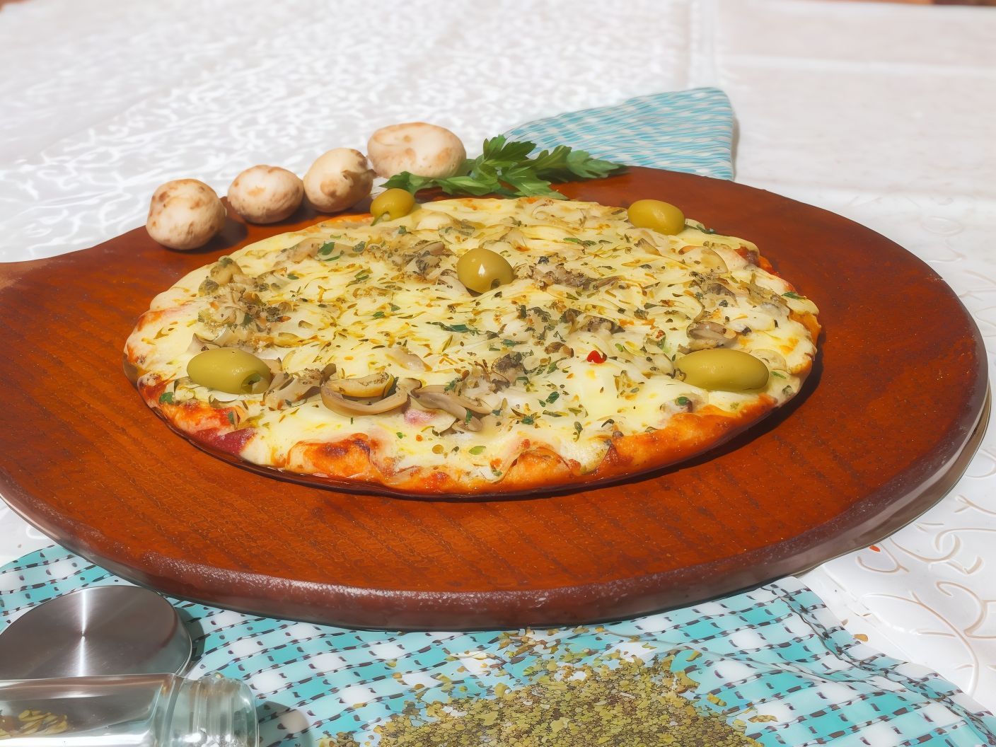 Pizza champignon 4p