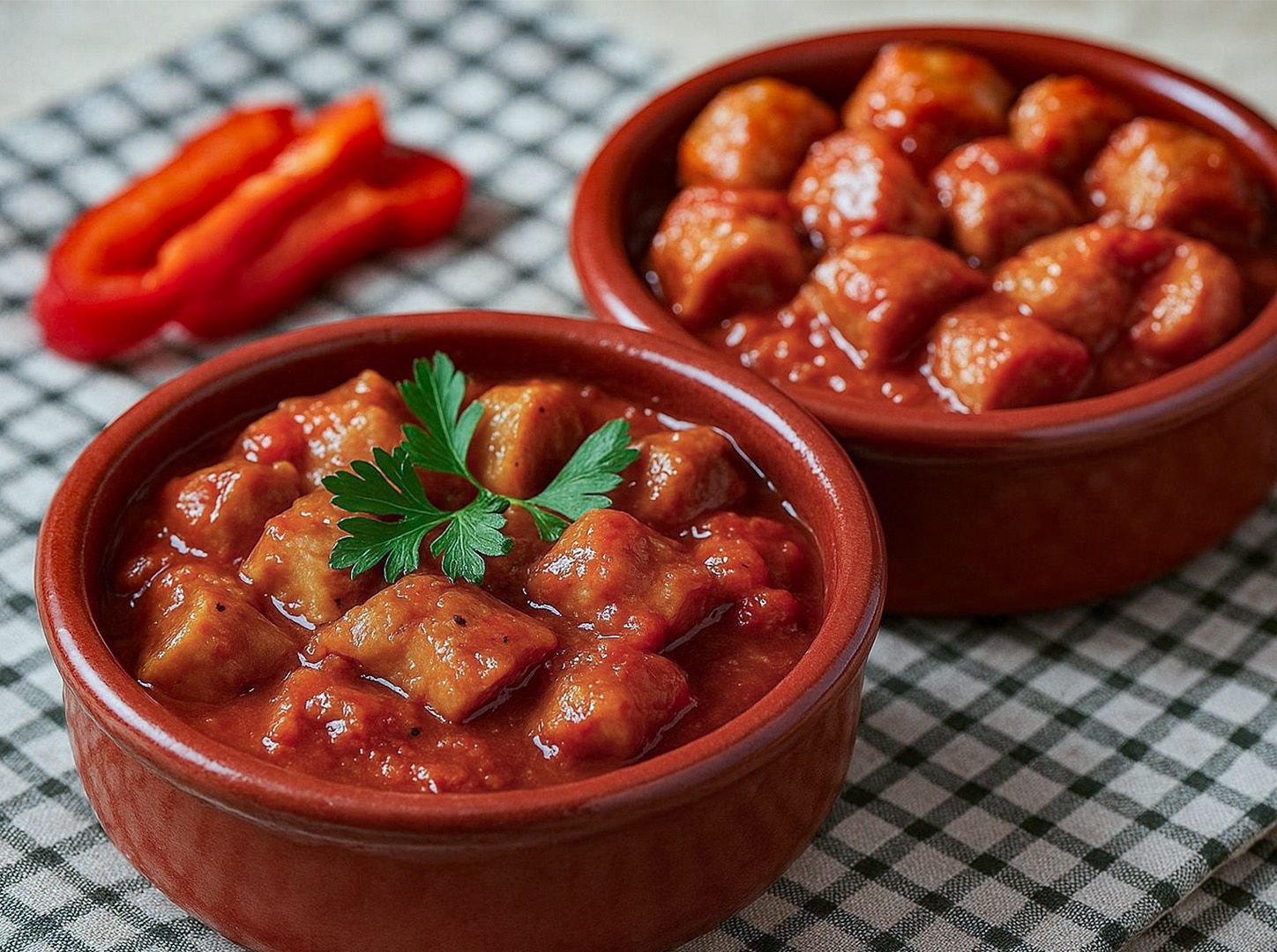 Cazuelas salchichas + mondongo