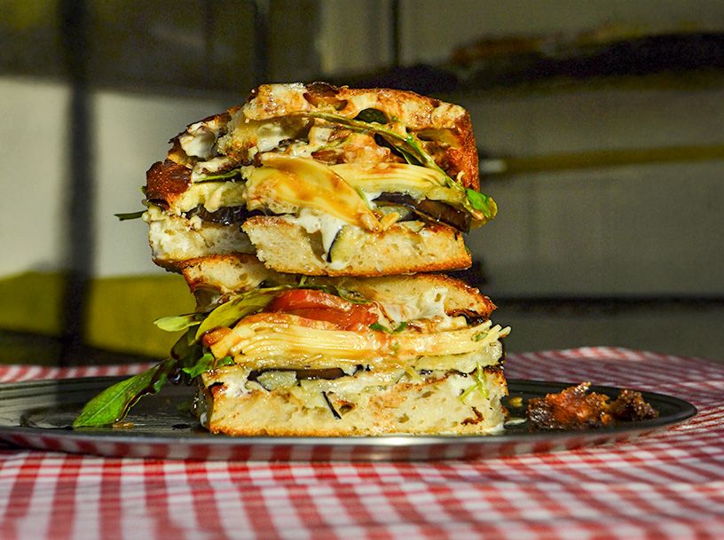 Focaccia veggie