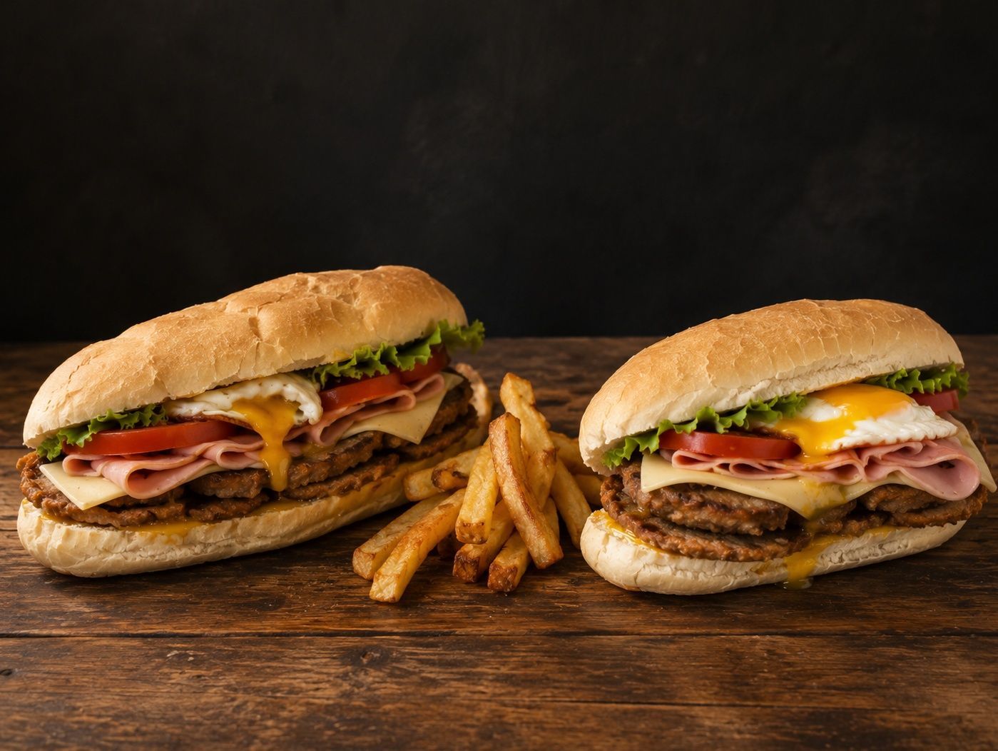 Sándwich de milanesa x2