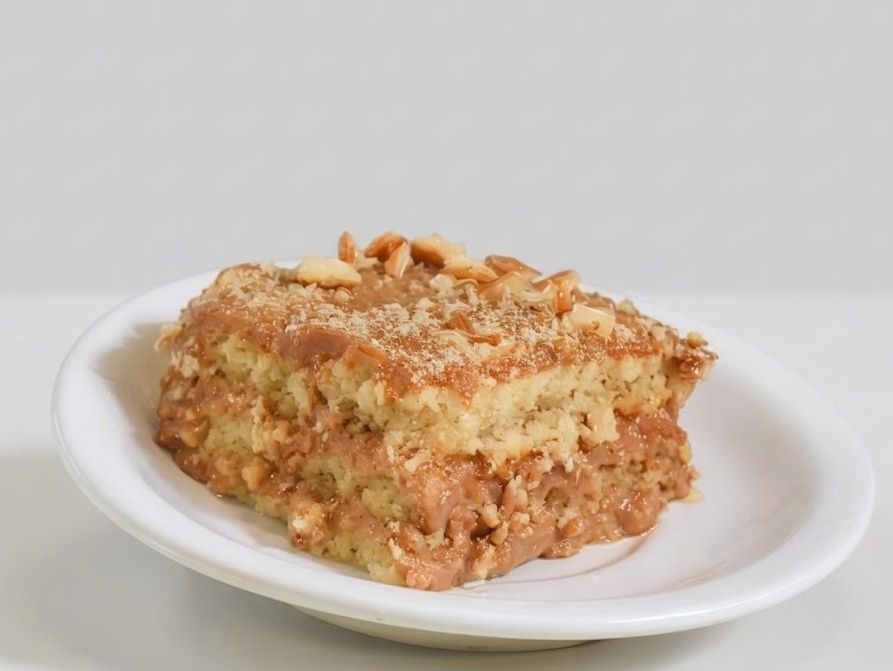 Postre borracho individual.