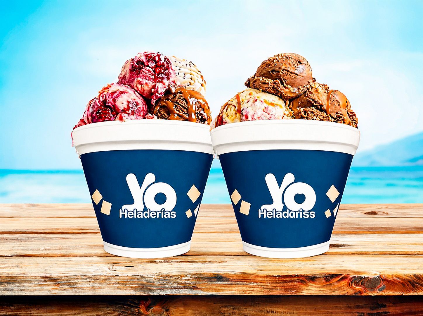 2x 1/4 helado.