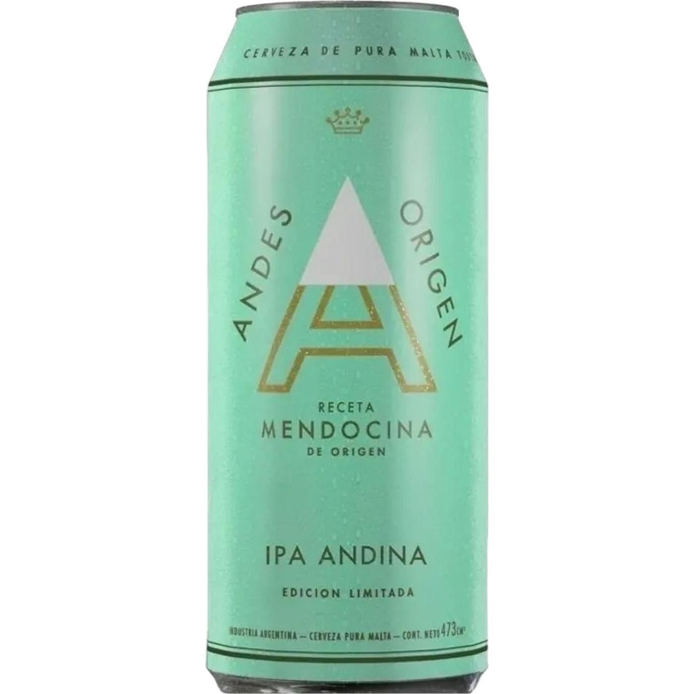 Cerveza andes origen ipa
