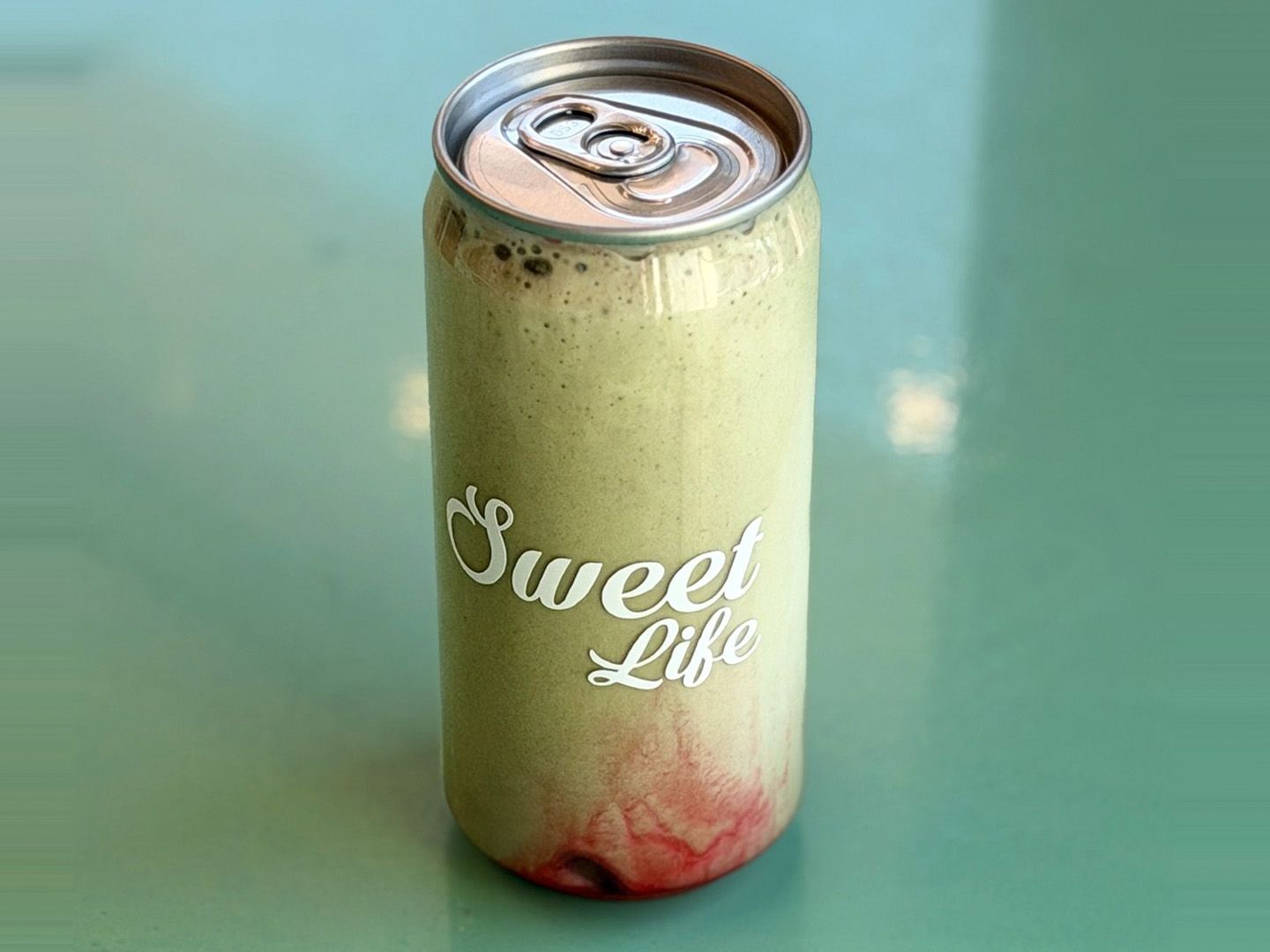 Matcha con frutos rojos lata