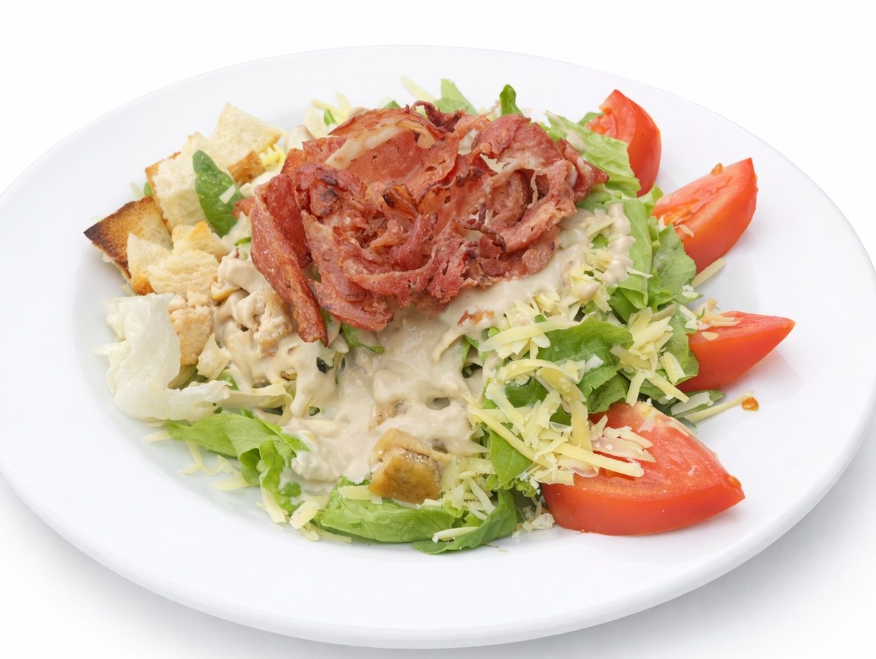 Ensalada caesar chicken