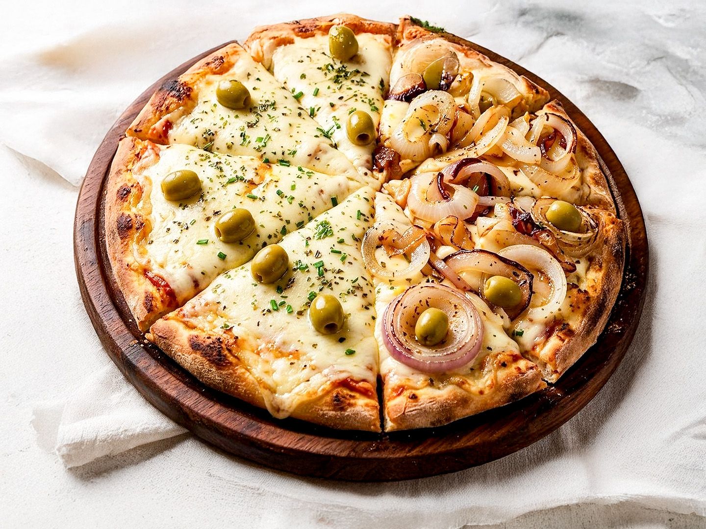 Pizza fugazzeta