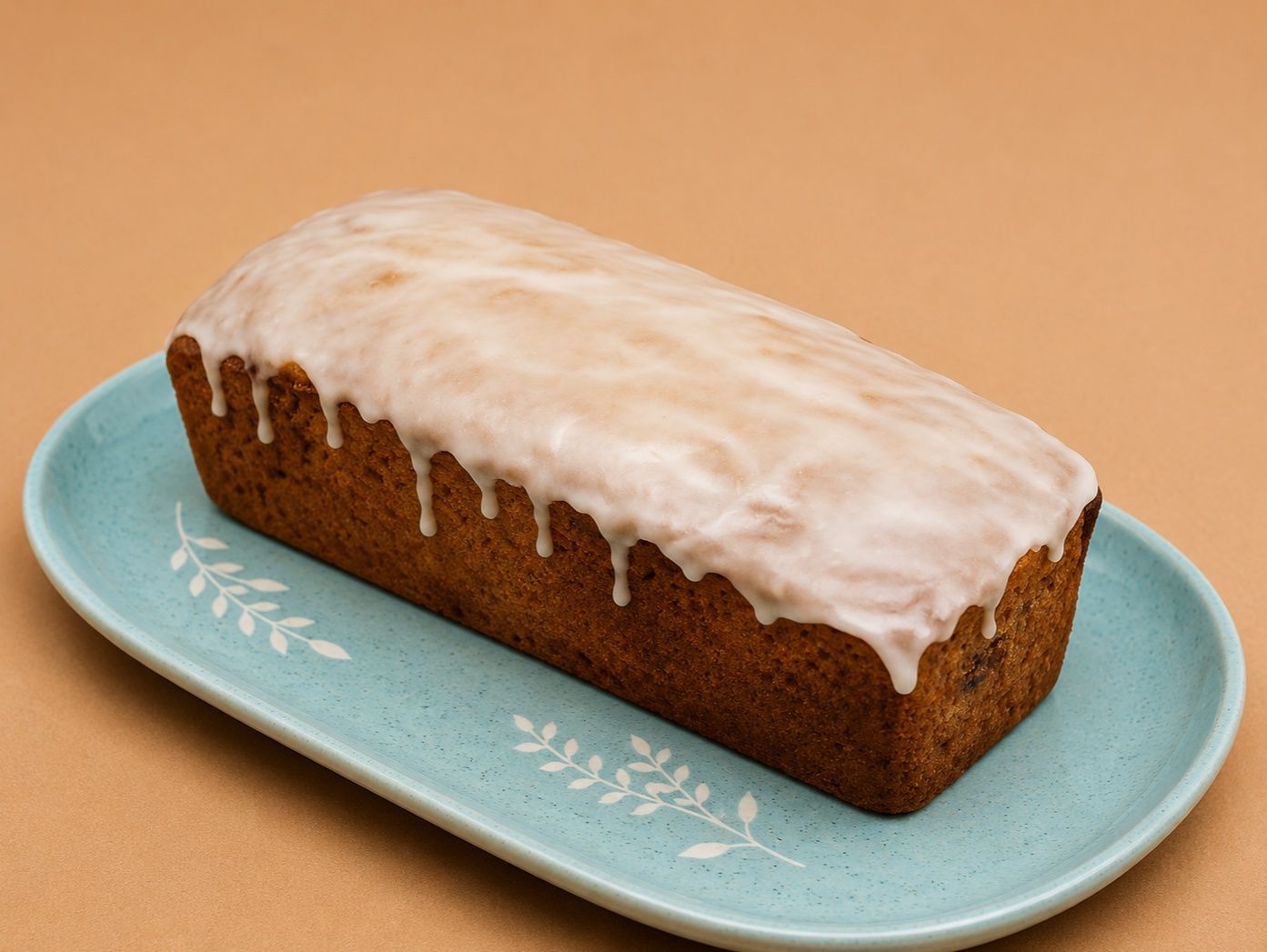 Budín de naranja con amapola