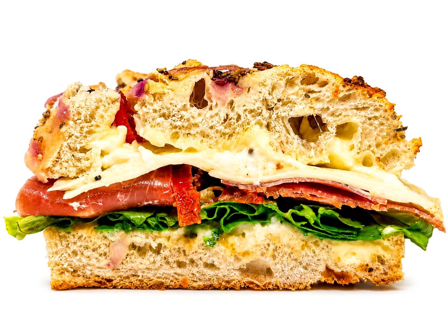 Focaccia mediterránea