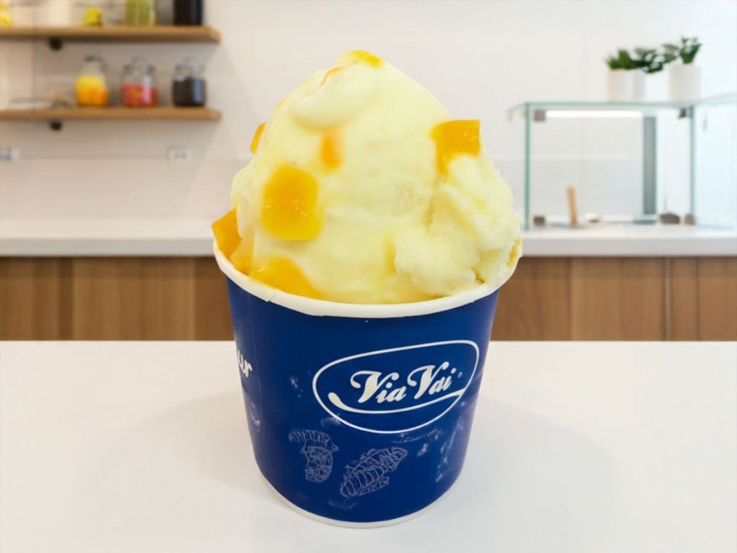 Helado 3/4kg + 4 cucuruchos