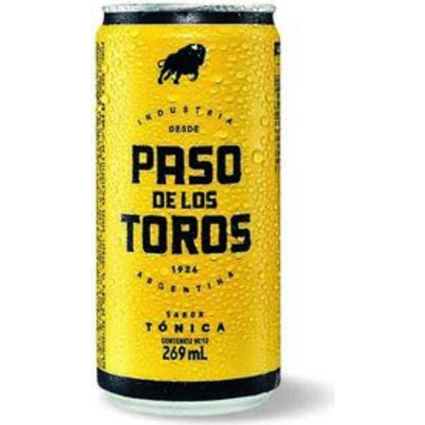 Paso de los toros tónica