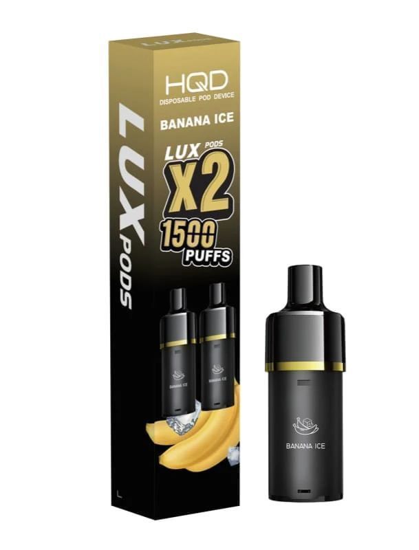 Hqd Lux Starter Kit Pod Banana Ice 1Und