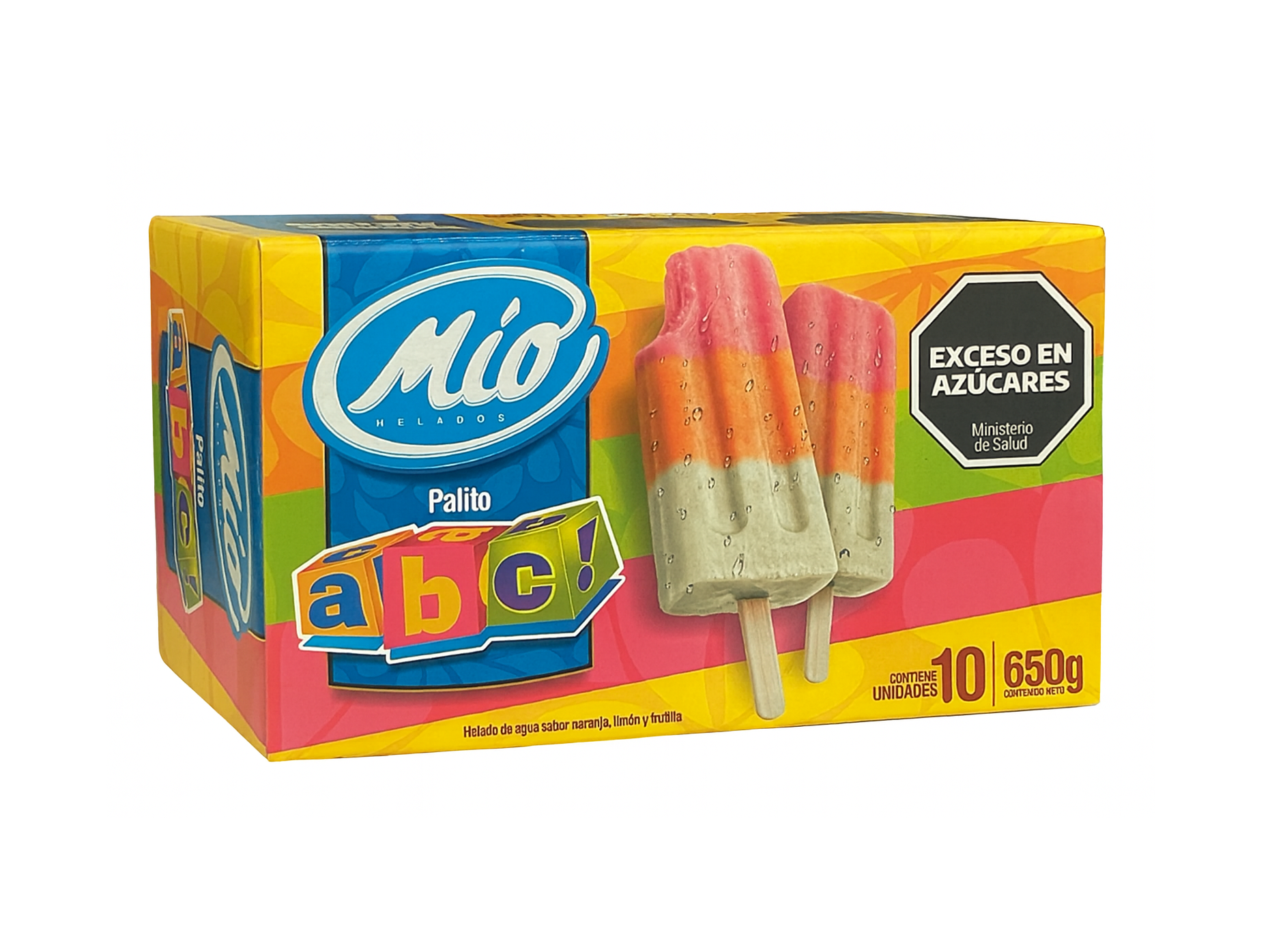 Palitos a-b-c x10 unidades