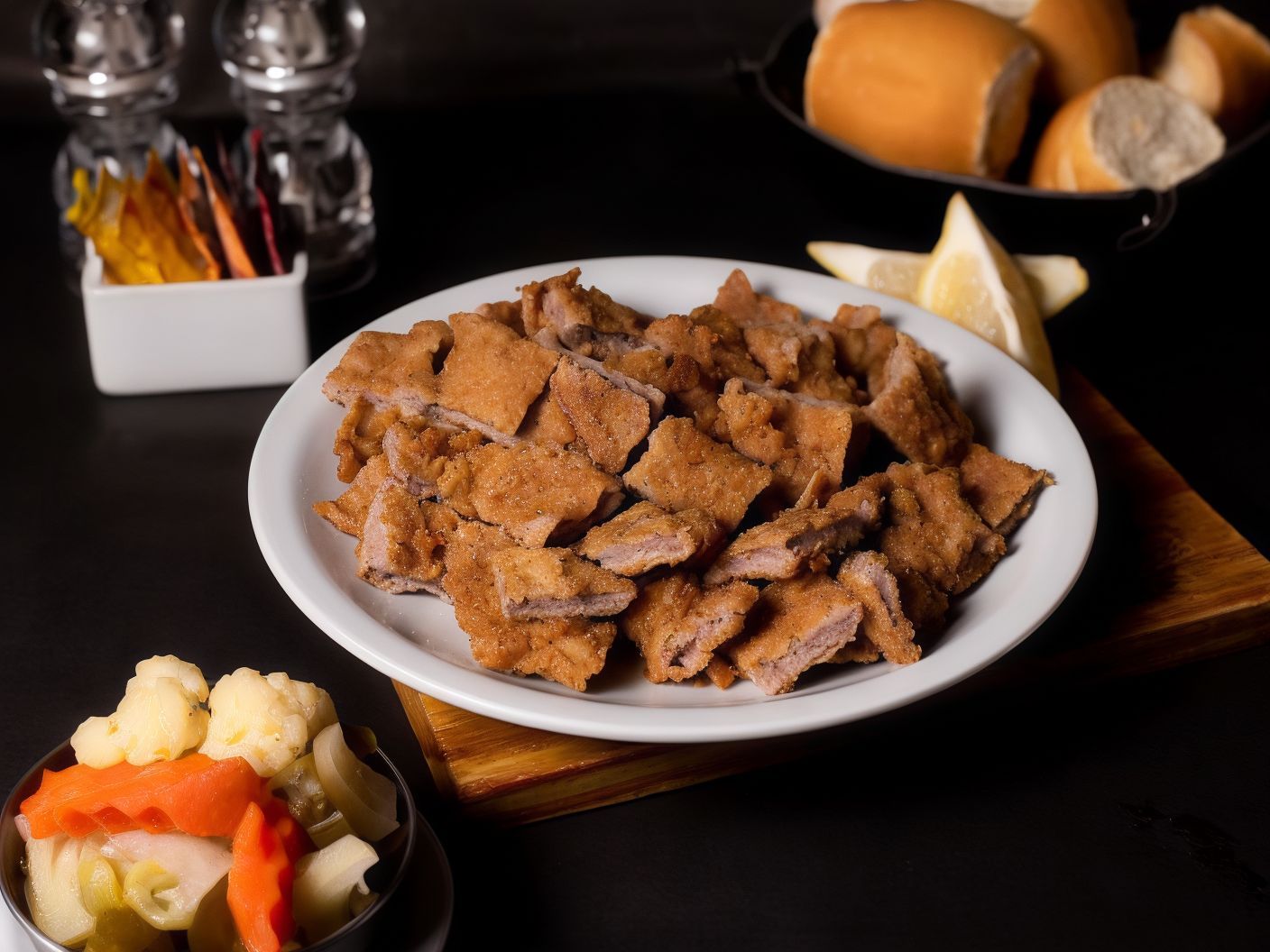 Picada de milanesa