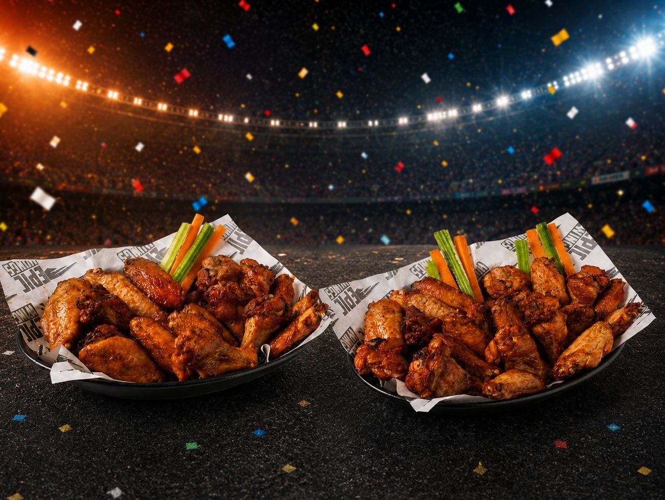 50 piezas wings o boneles