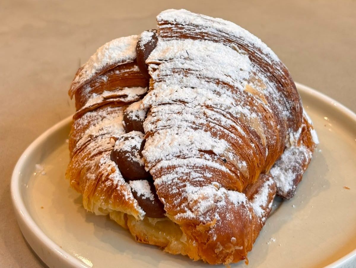 Croissant Con Dulce De Leche