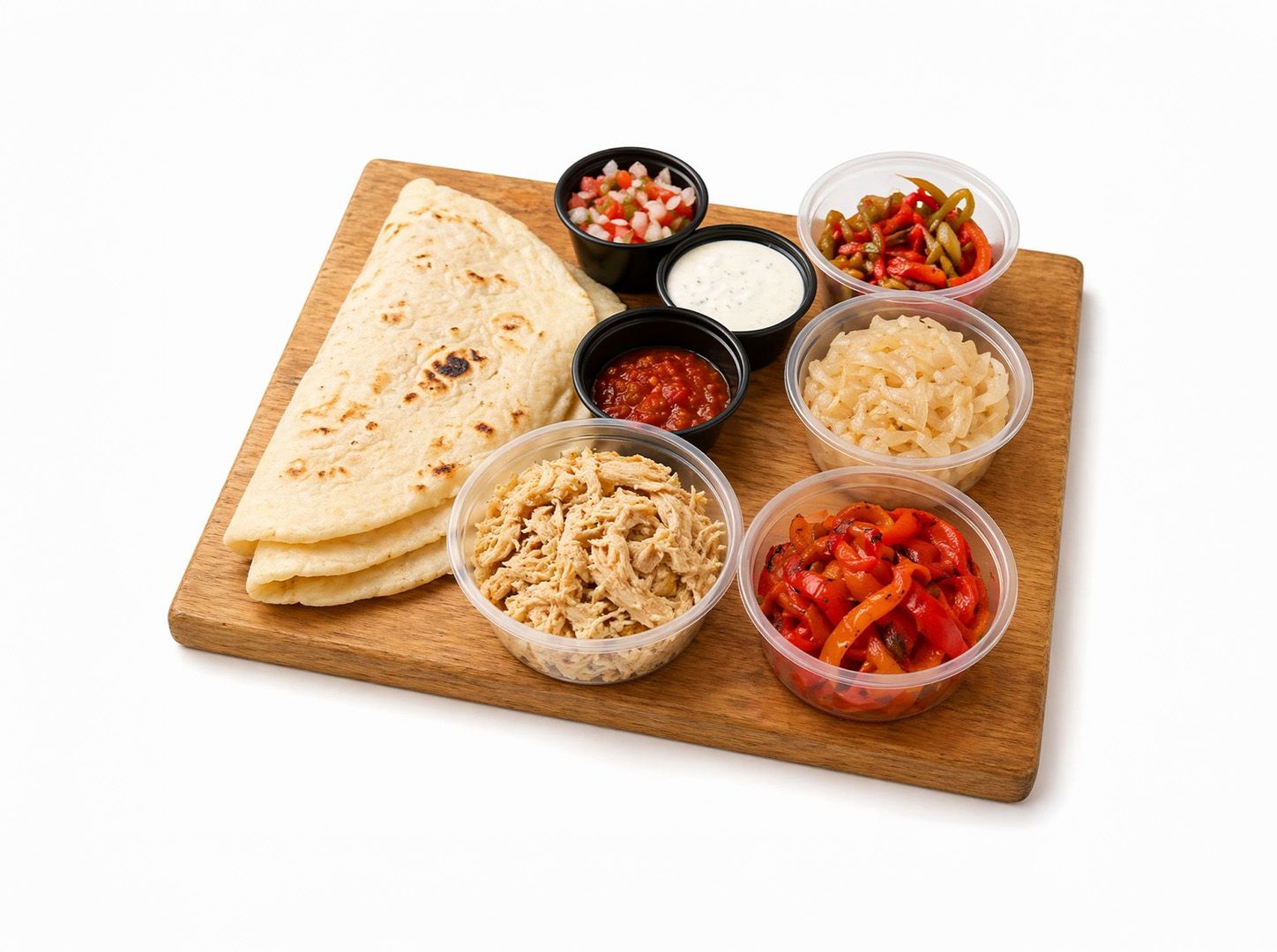 Tacos para armar x8