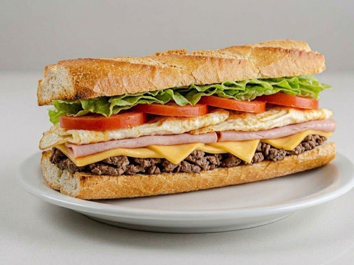 Sándwich de lomo especial