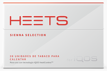 Cajetilla Heets Sienna Selection