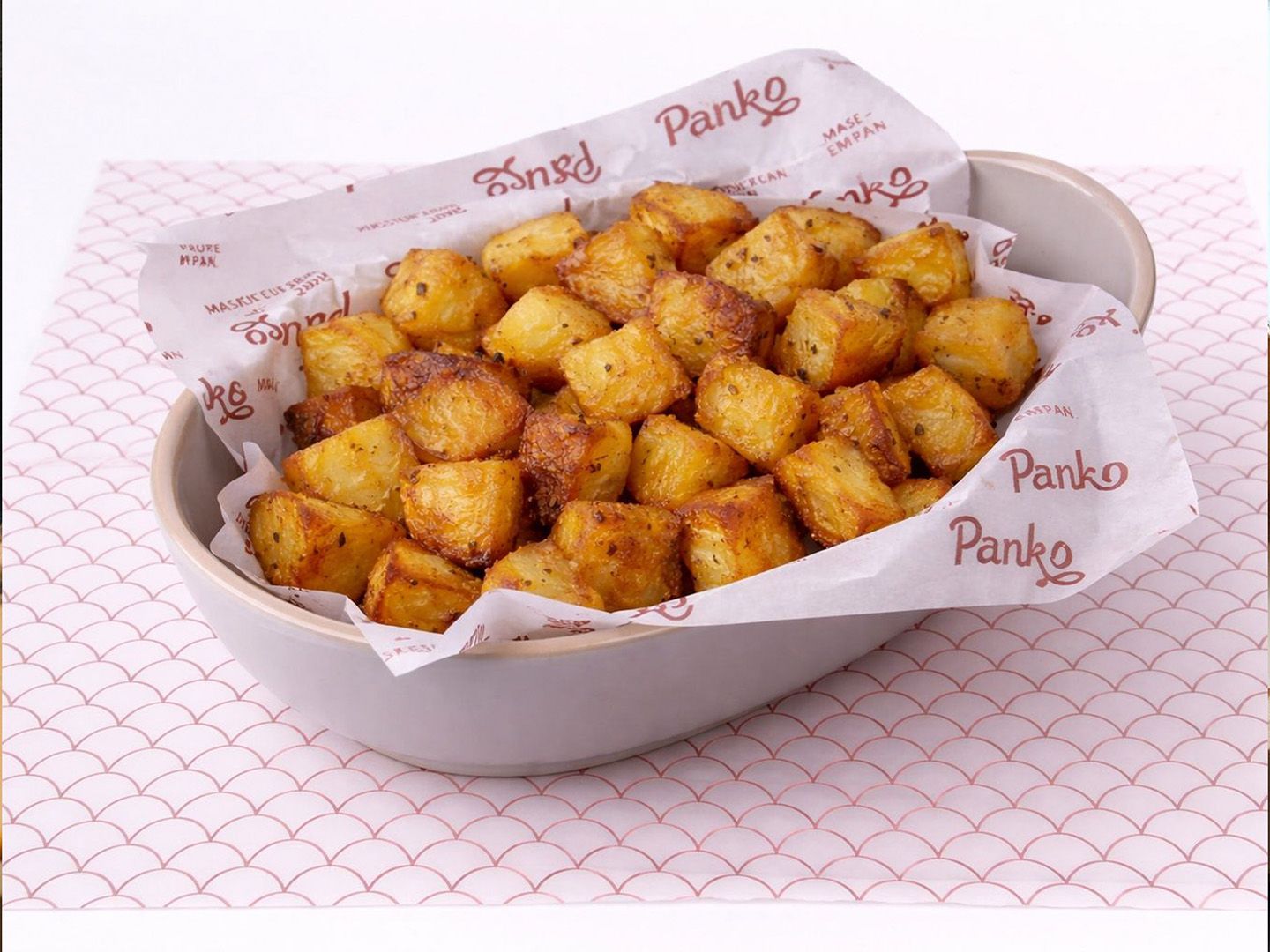 Papas fritas quebradas para 2