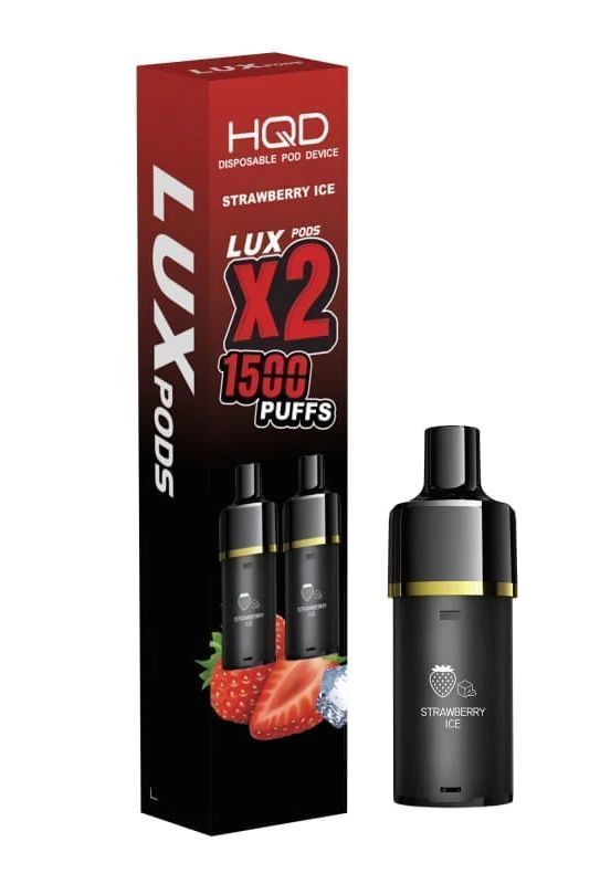Hqd Lux Starter Kit Pod Strawberry Ice 1Und