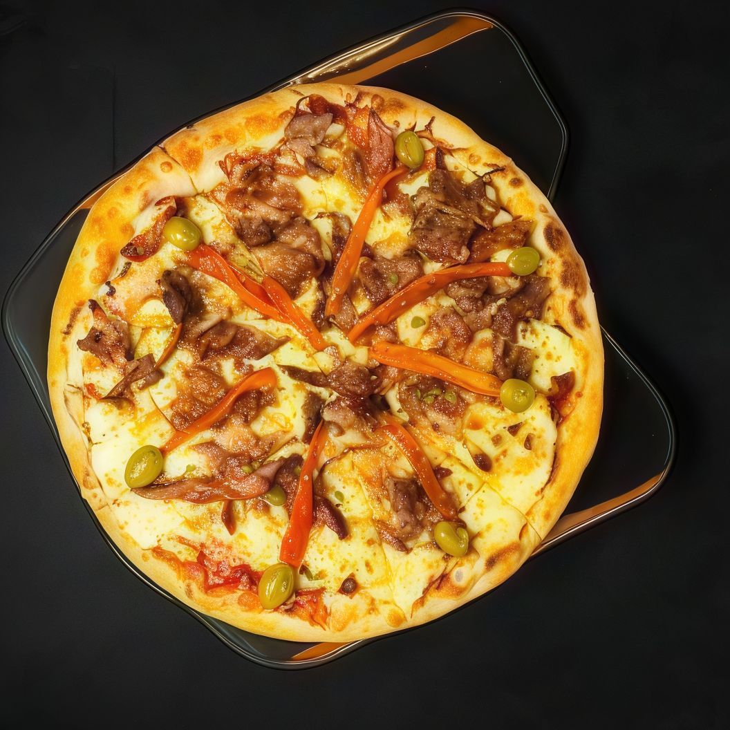Pizza de Carne Ahumada