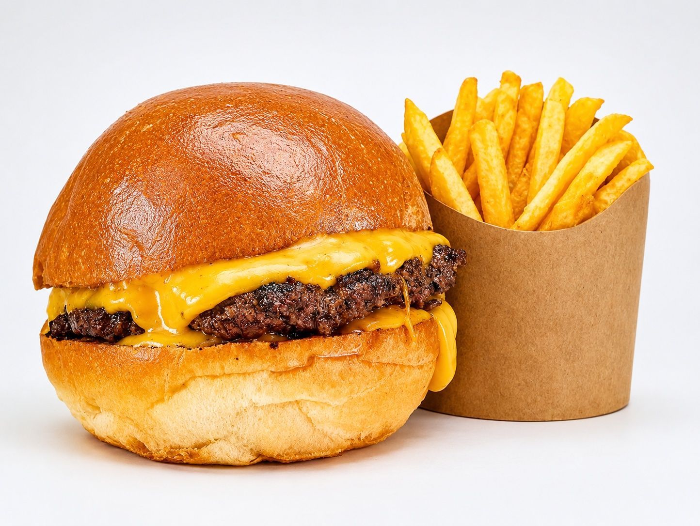 Burger andresito +papas