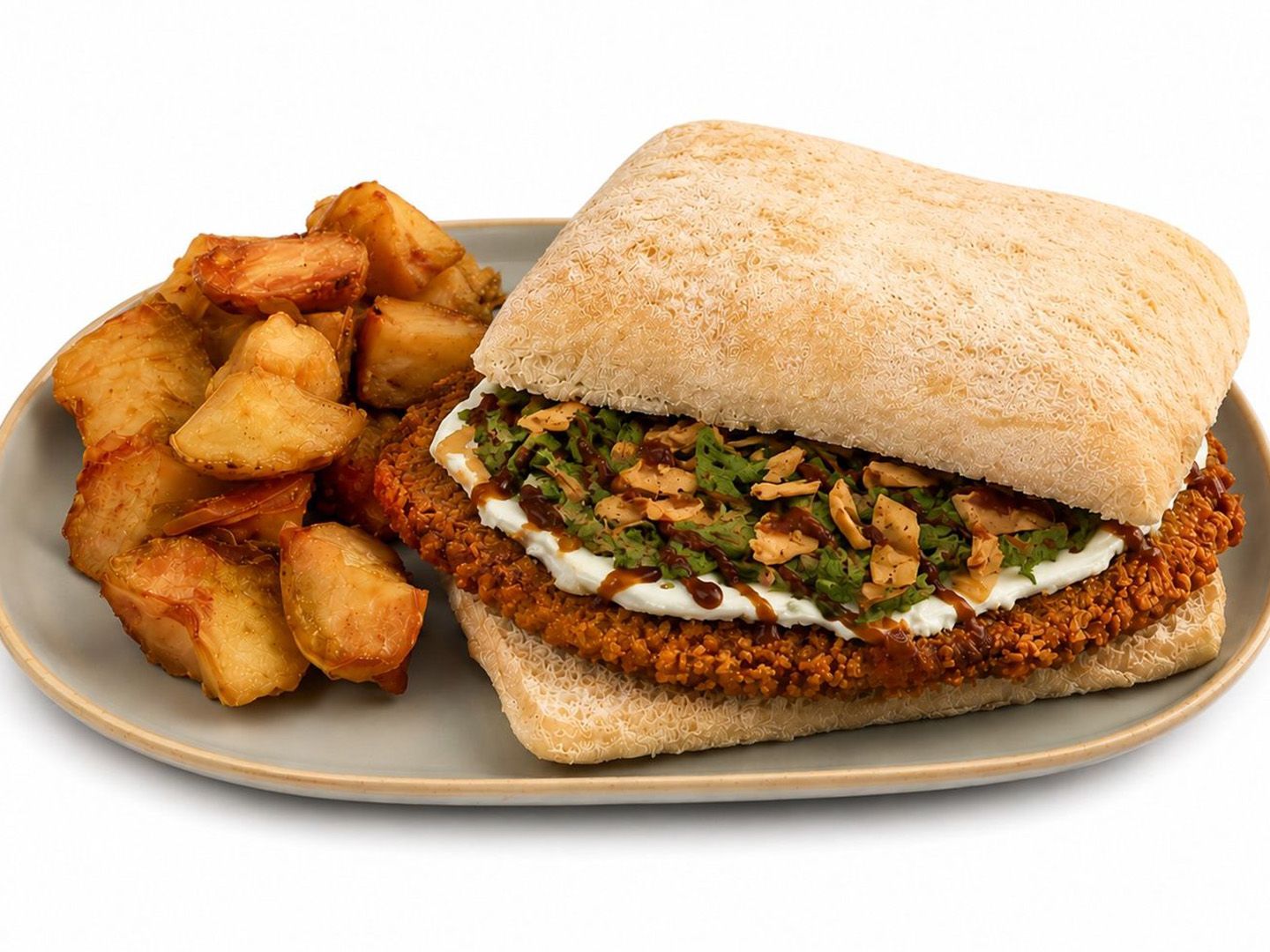 Sándwich panko azteca