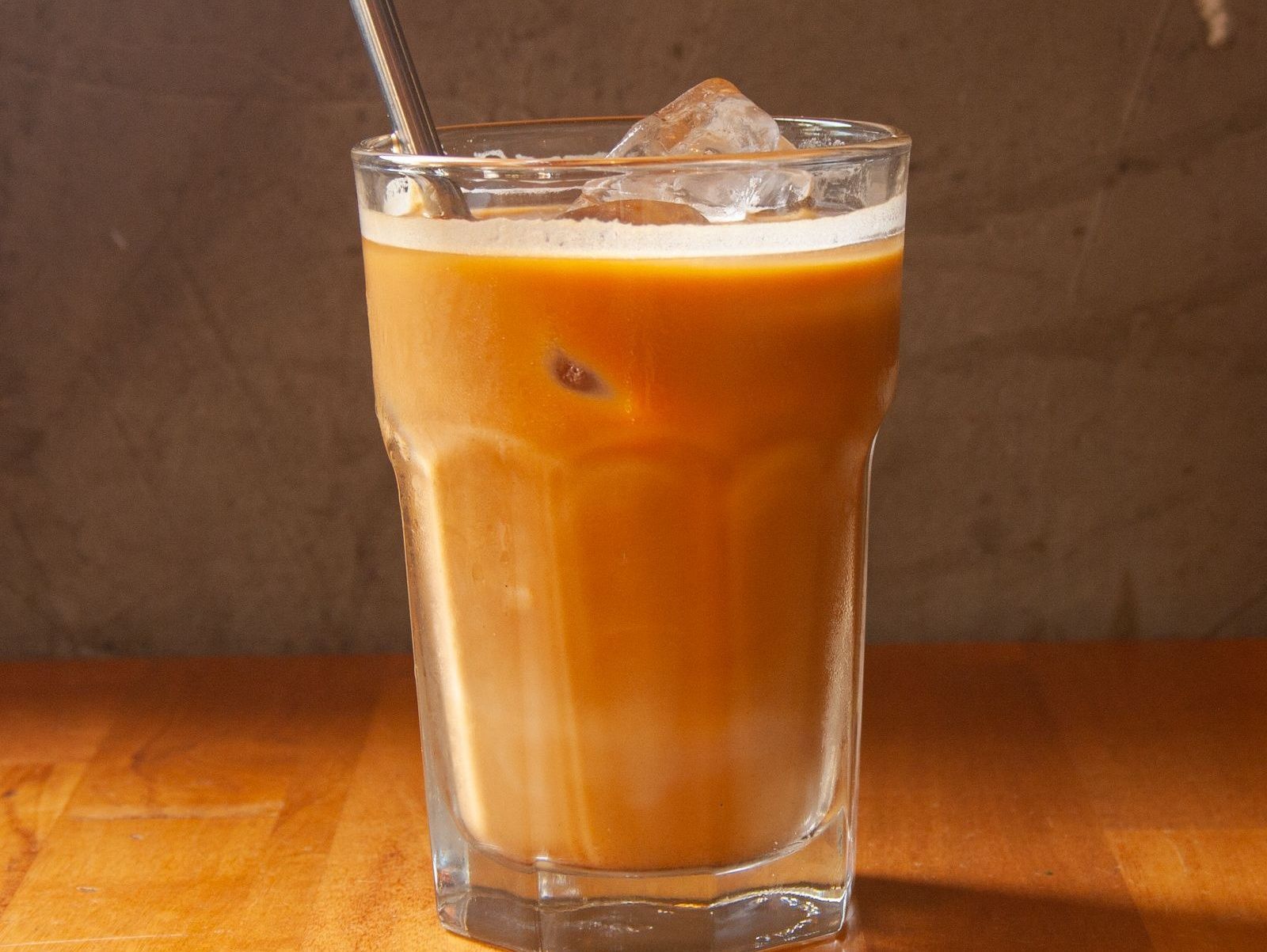 Flat white frio
