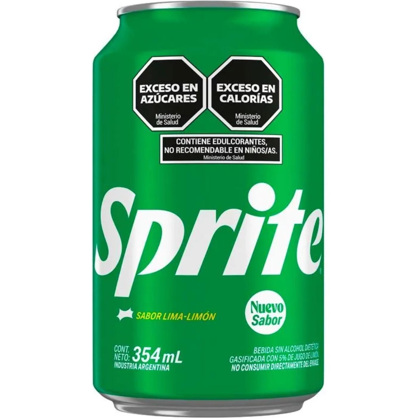 Gaseosa Sprite Lima-Limón 354 ml