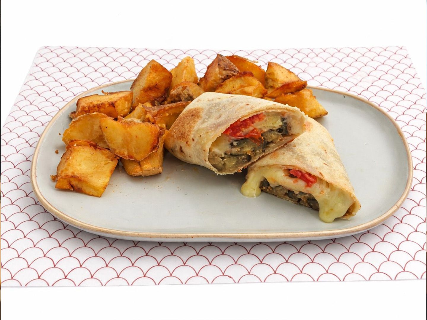 Wrap de berenjena