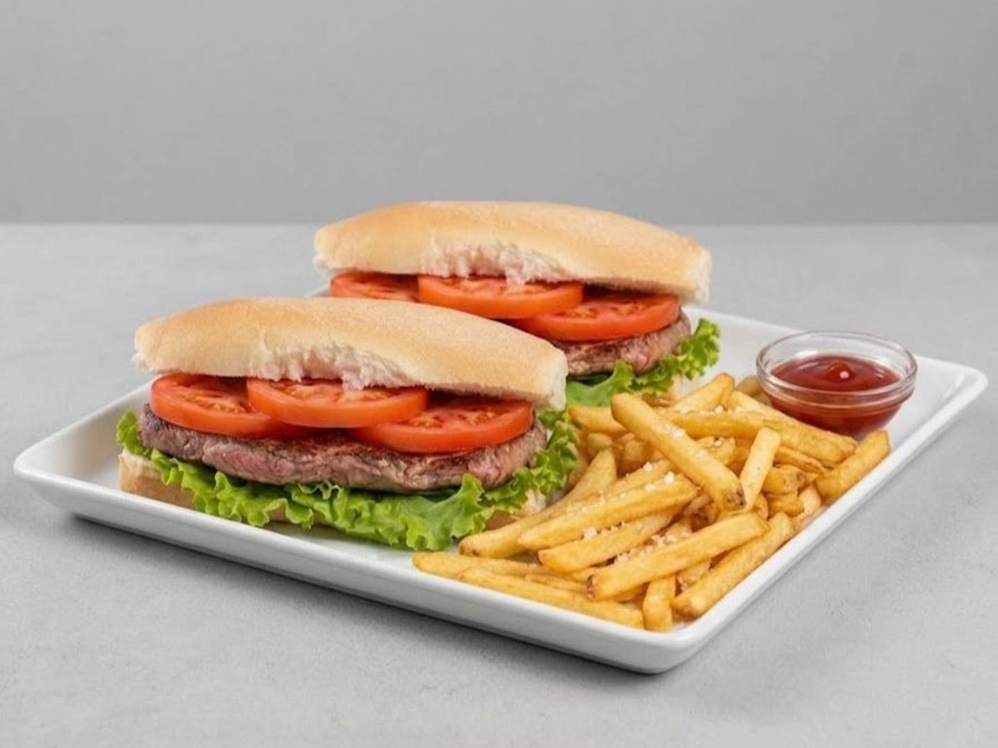 2x sándwich de lomo completo.