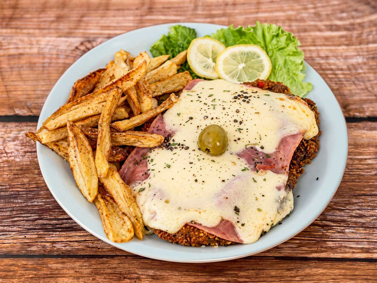 Milanesa a la napolitana