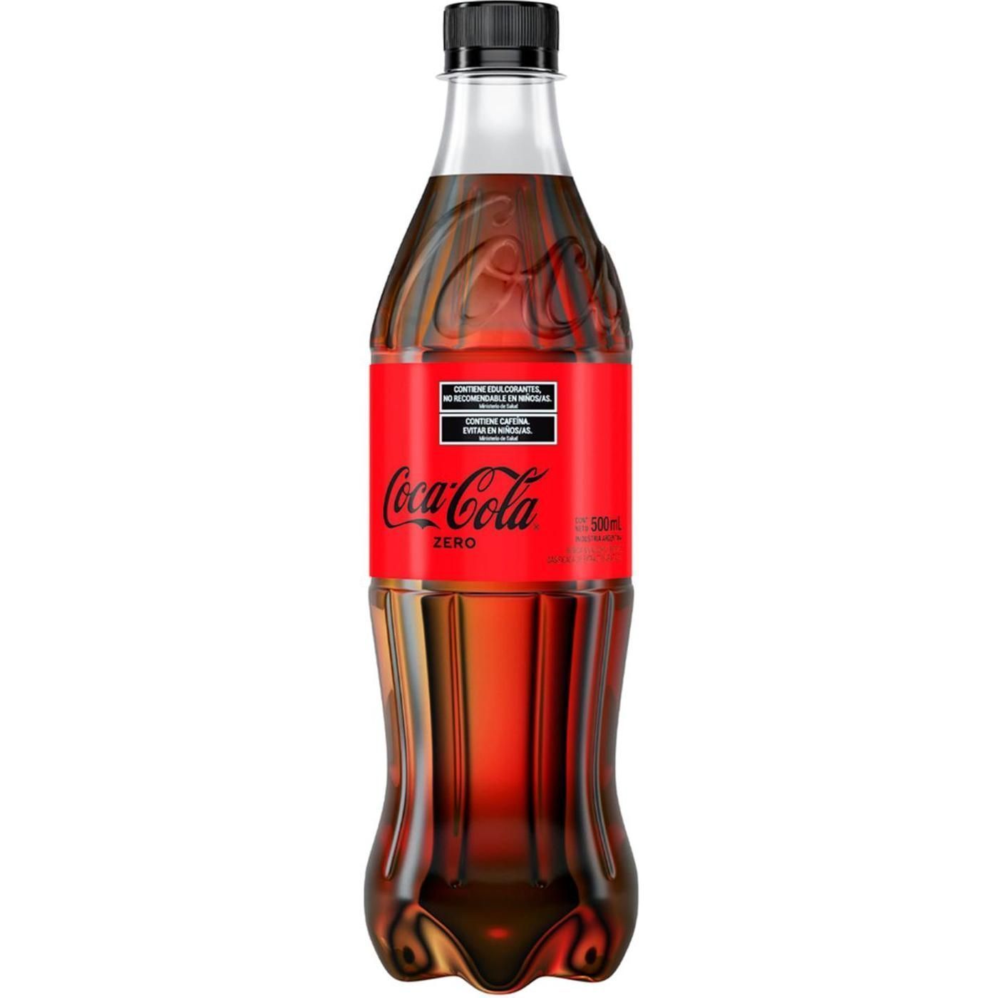Gaseosa Coca-Cola Zero 500 ml