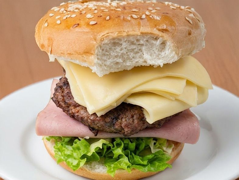 Hamburguesa especial.
