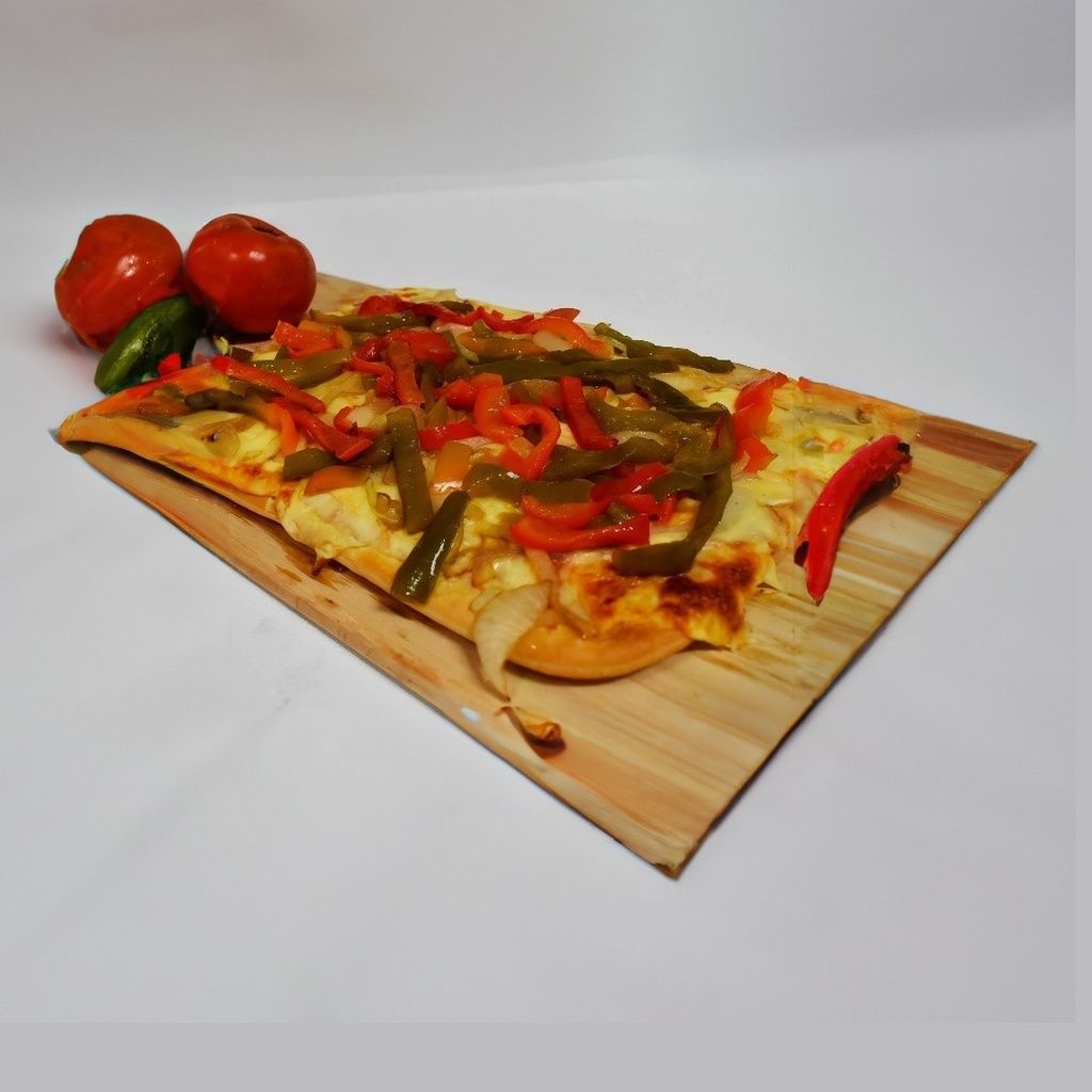 Pizza Con Morrones