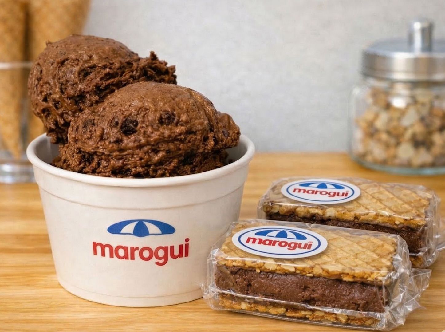 Helado 1/2kg + 2 Tabletas