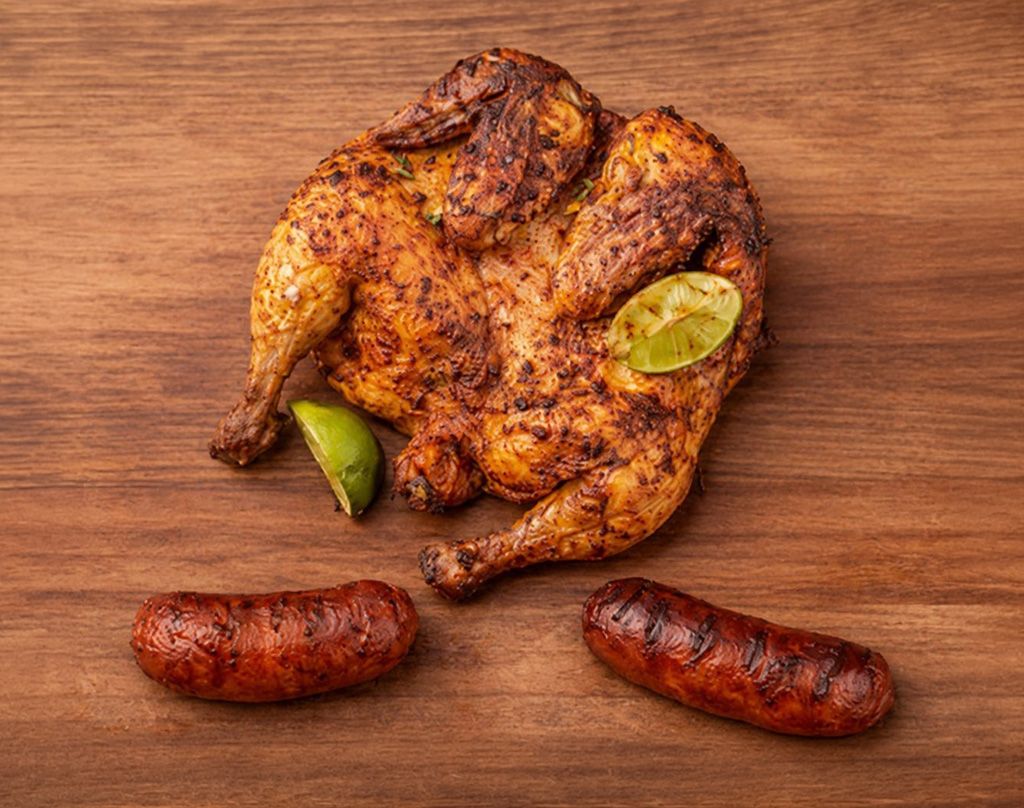 Promo - pollo y 2 chorizos