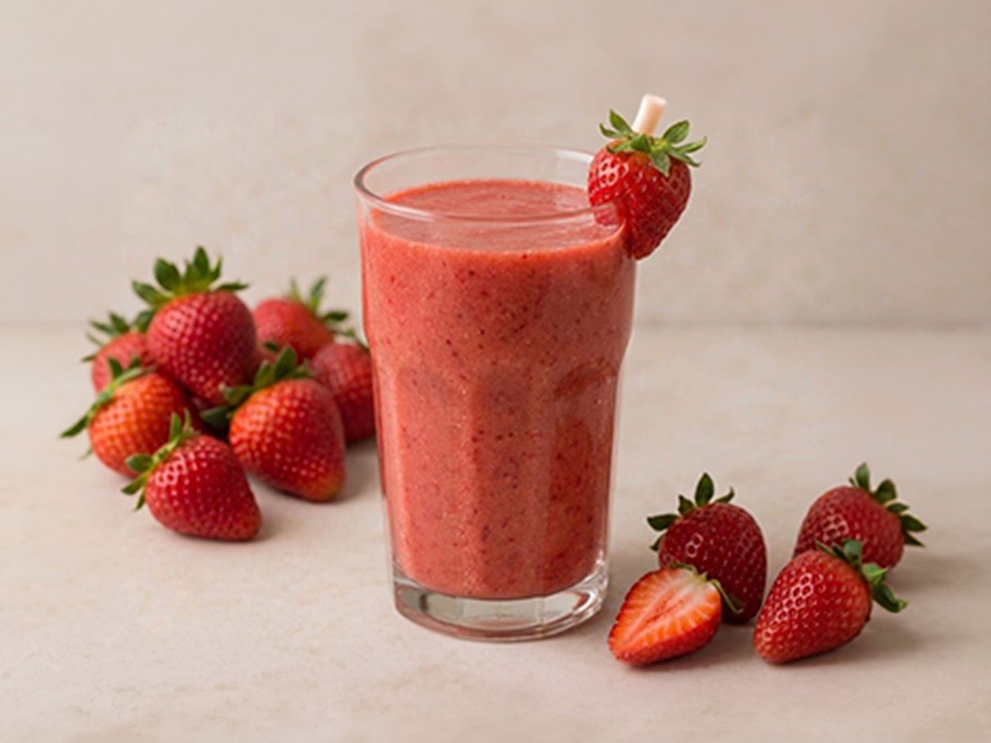 Batido de frutilla