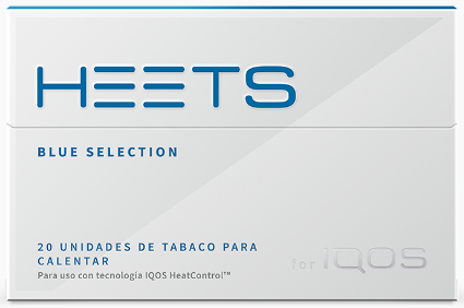 Cajetilla Heets Blue Selection